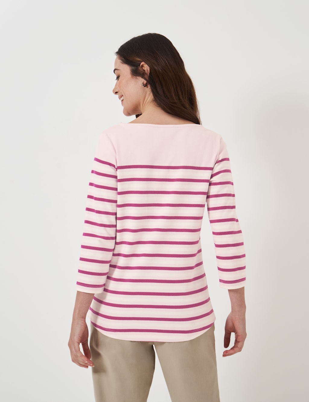 Pure Cotton Breton Stripe Top 4 of 4