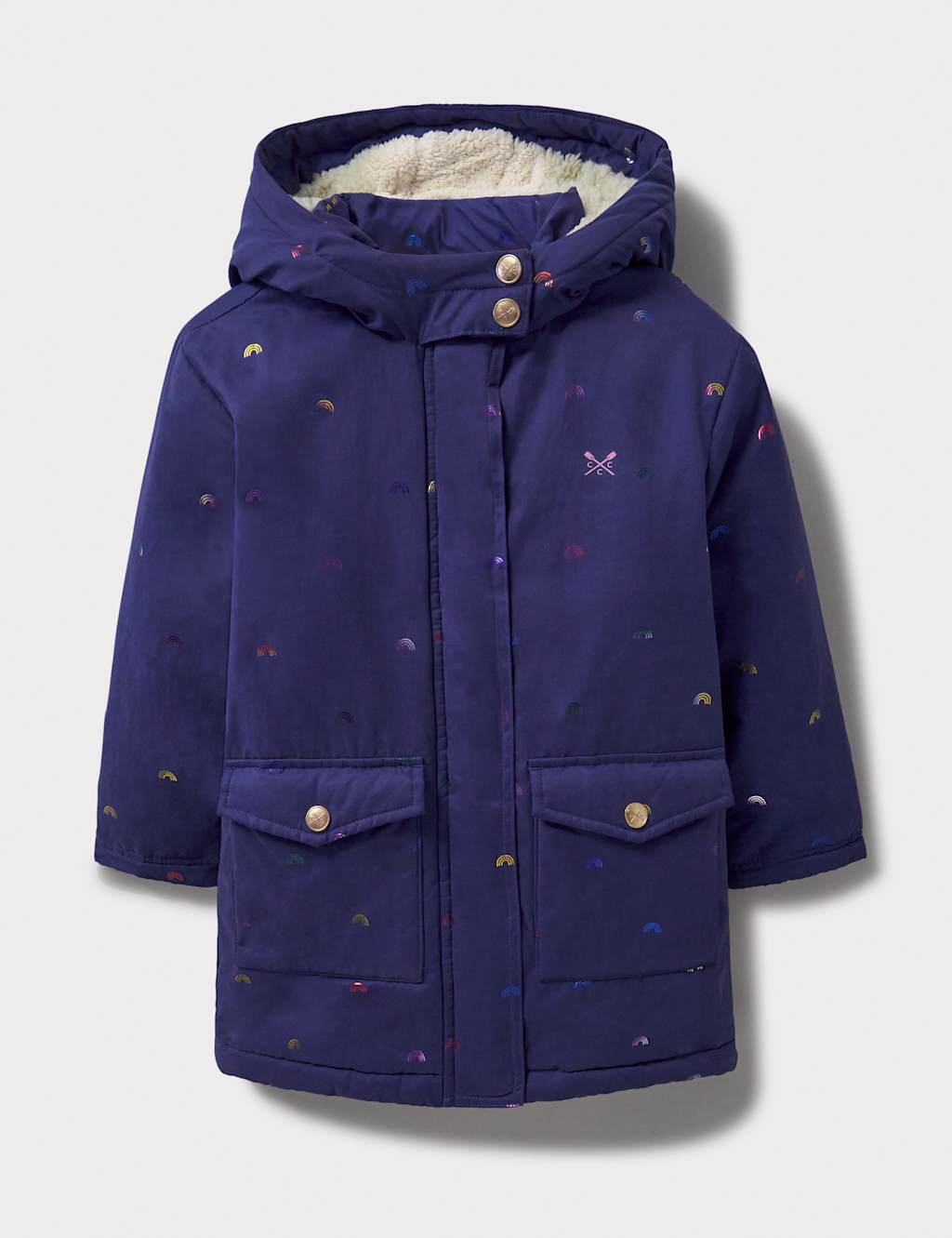 Rainbow Hooded Jacket (3-12 Yrs) 1 of 3