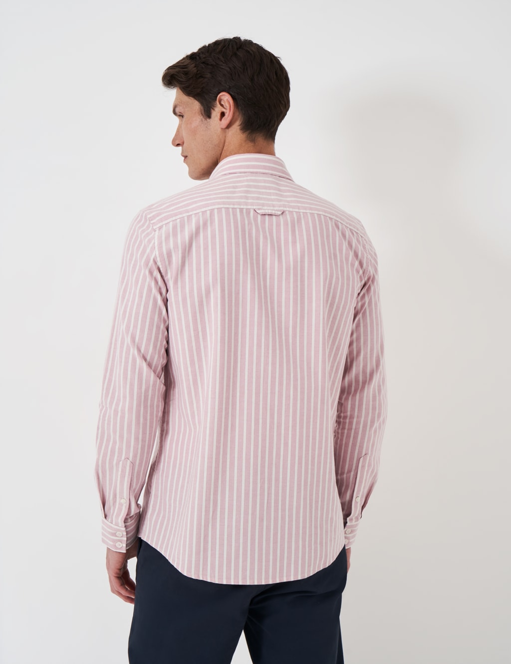 Pure [Supima®] Cotton Striped Oxford Shirt 3 of 4