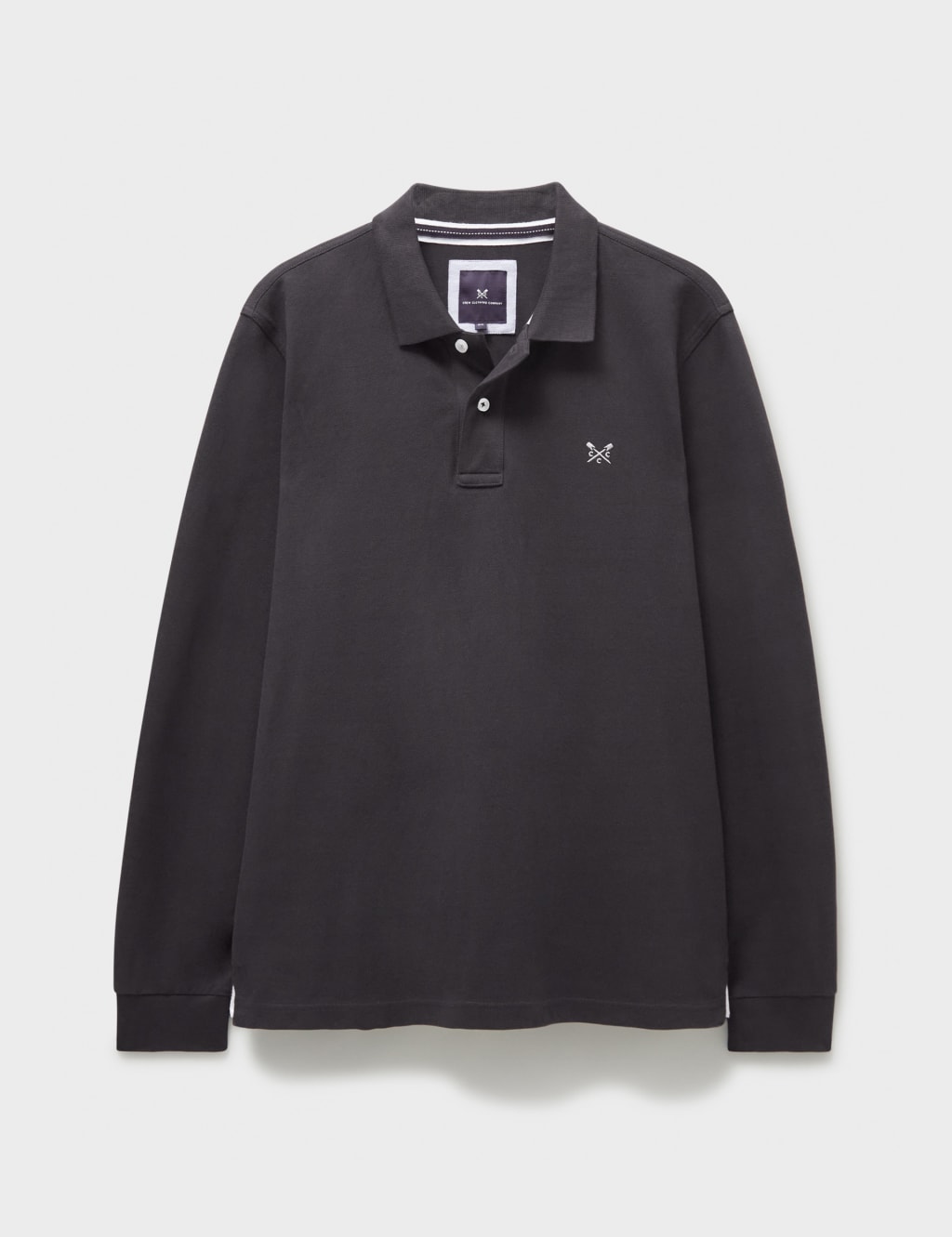 Pure Cotton Long Sleeve Polo Shirt 2 of 5
