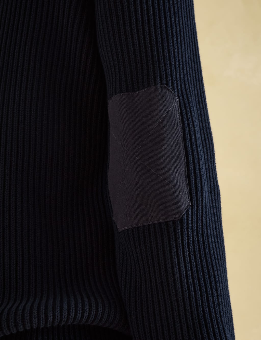 Pure Cotton Ribbed Crew Neck Jumper 8 of 8