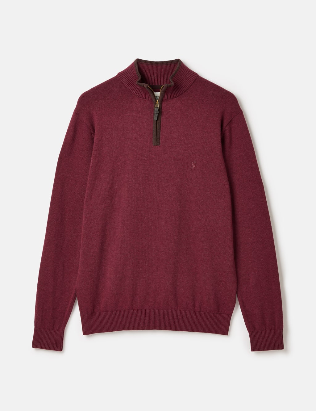 Pure Cotton Half Zip Jumper 2 of 6