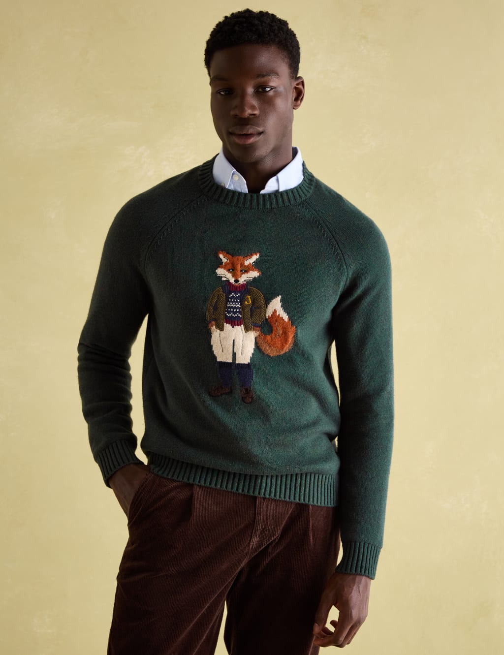 Marks and spencer mens wool jumpers sale