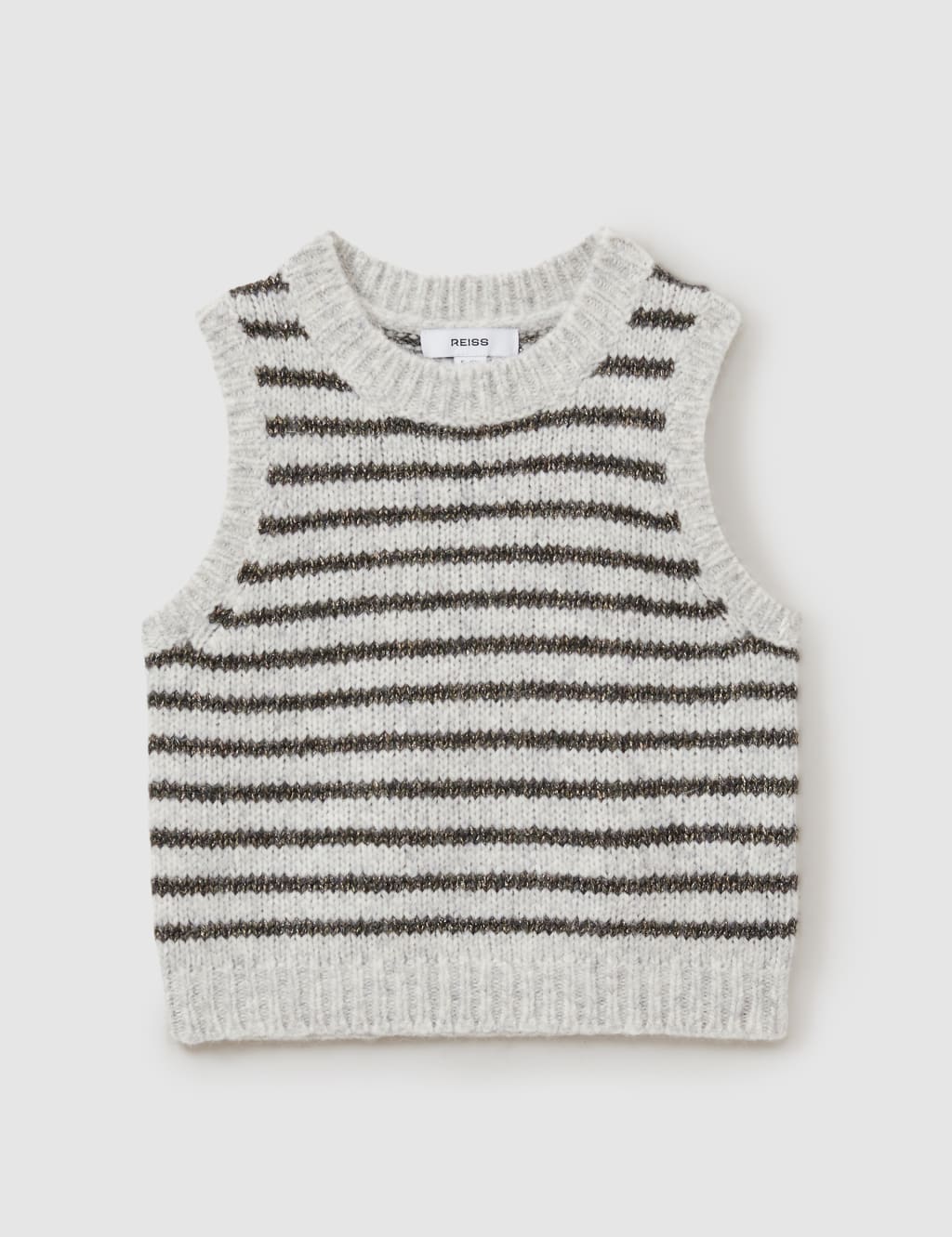 Striped Knitted Vest (4-14 Yrs) | Reiss | M&S