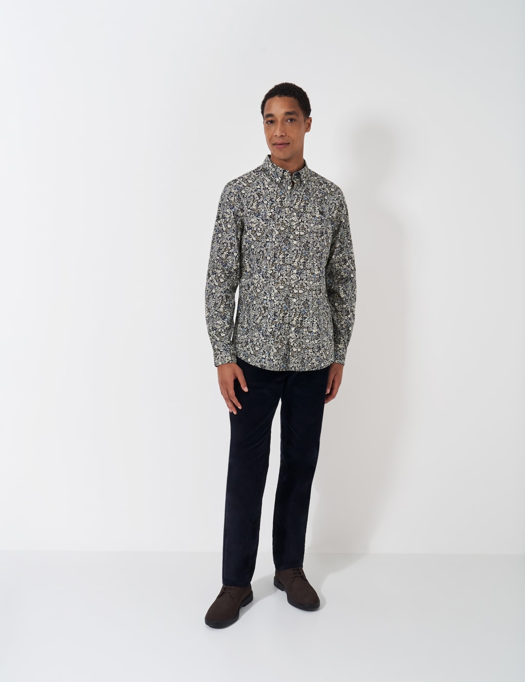 Pure Cotton Floral Shirt 3 of 5