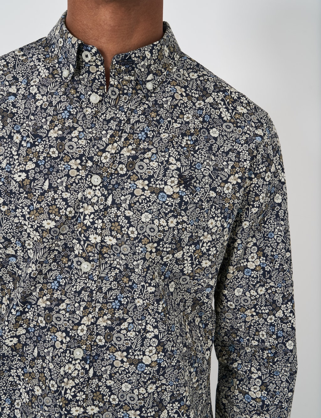 Pure Cotton Floral Shirt 5 of 5