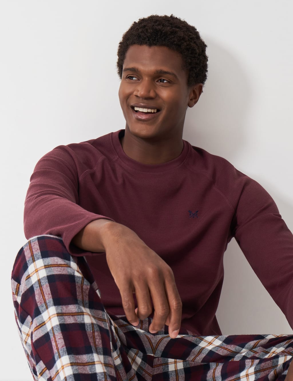 Cotton Rich Waffle Textured T-Shirt 5 of 5
