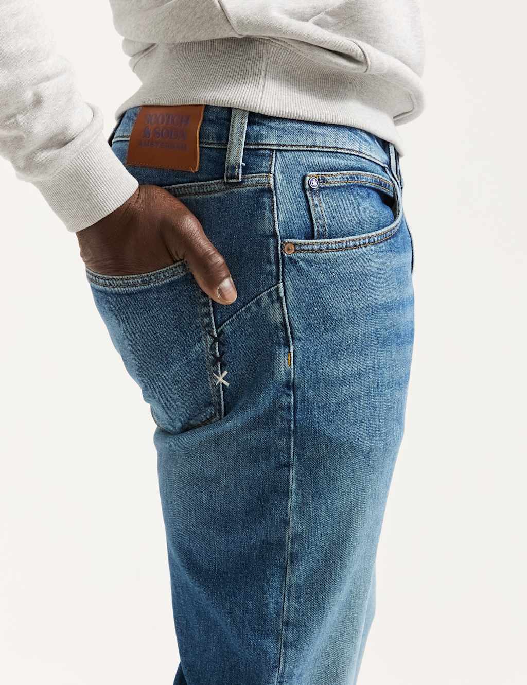 Straight Fit 5 Pocket Jeans 5 of 5
