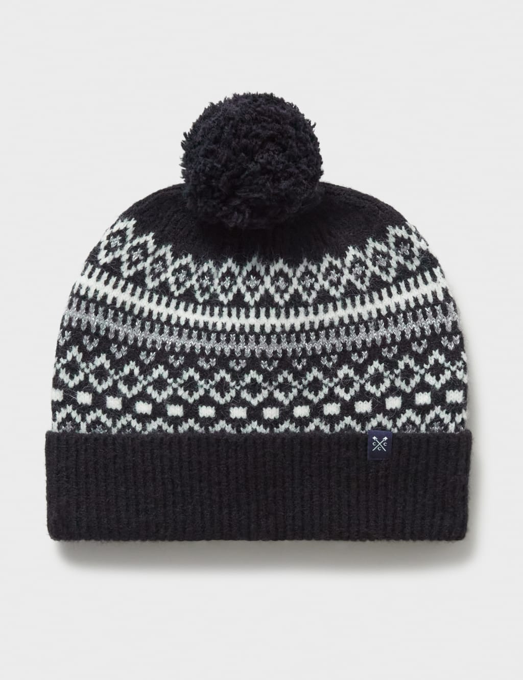 Fair Isle Turn Up Beanie 2 of 2