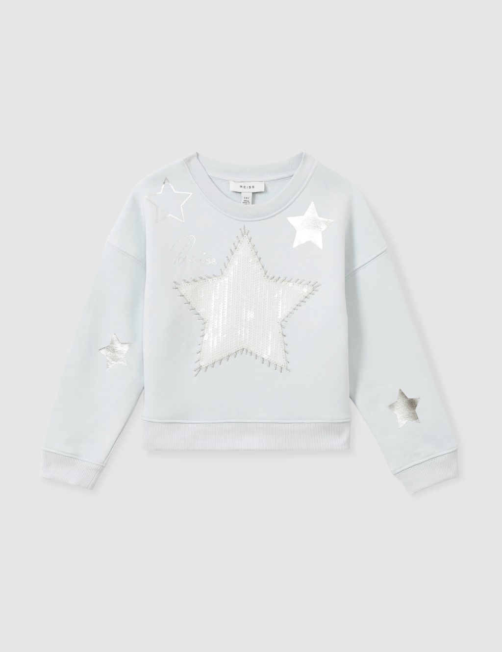 Cotton Rich Star Sequin Sweatshirt 4 14 Yrs Reiss M S