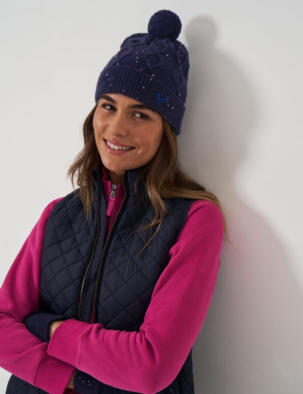 Sparkle Turn Up Beanie 2 of 3