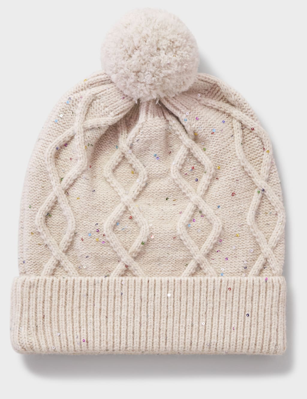 Sparkle Turn Up Beanie 1 of 3