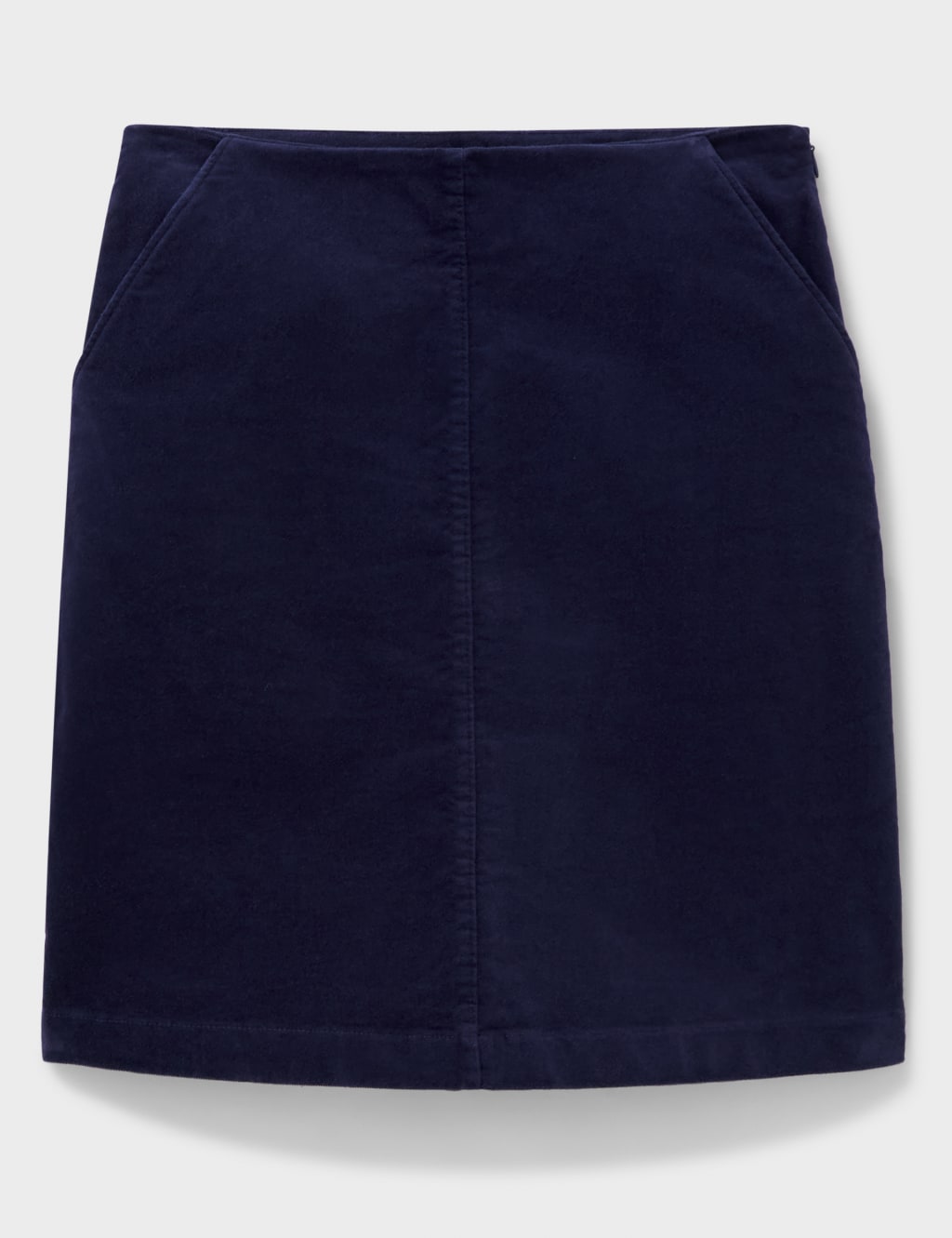 Velvet Mini A-Line Skirt 2 of 5