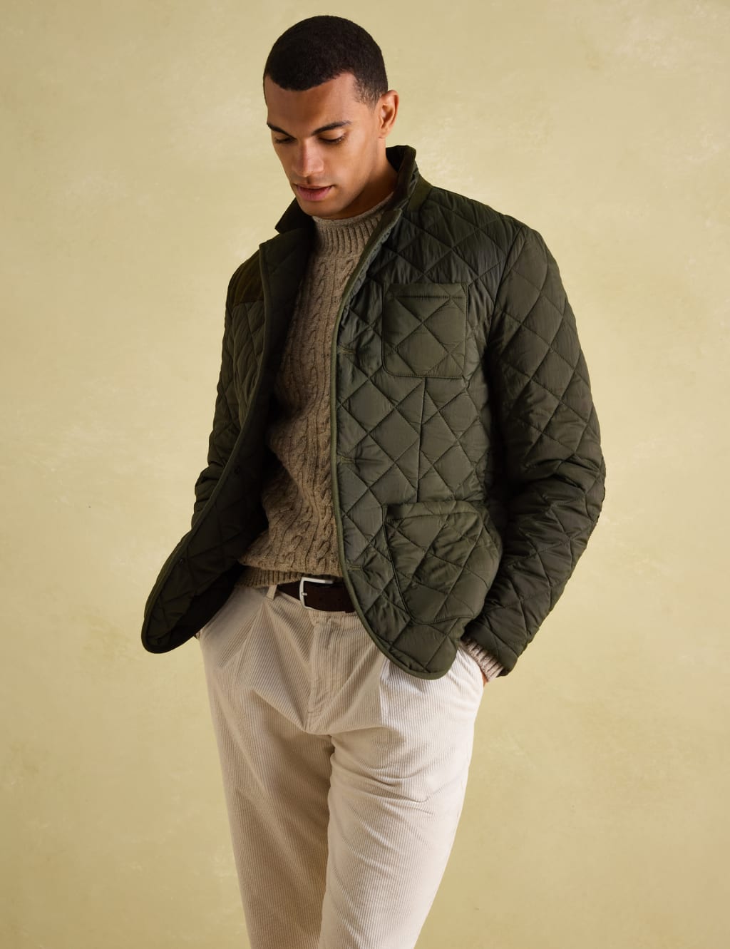 Quilted Single Breasted Blazer 1 of 5