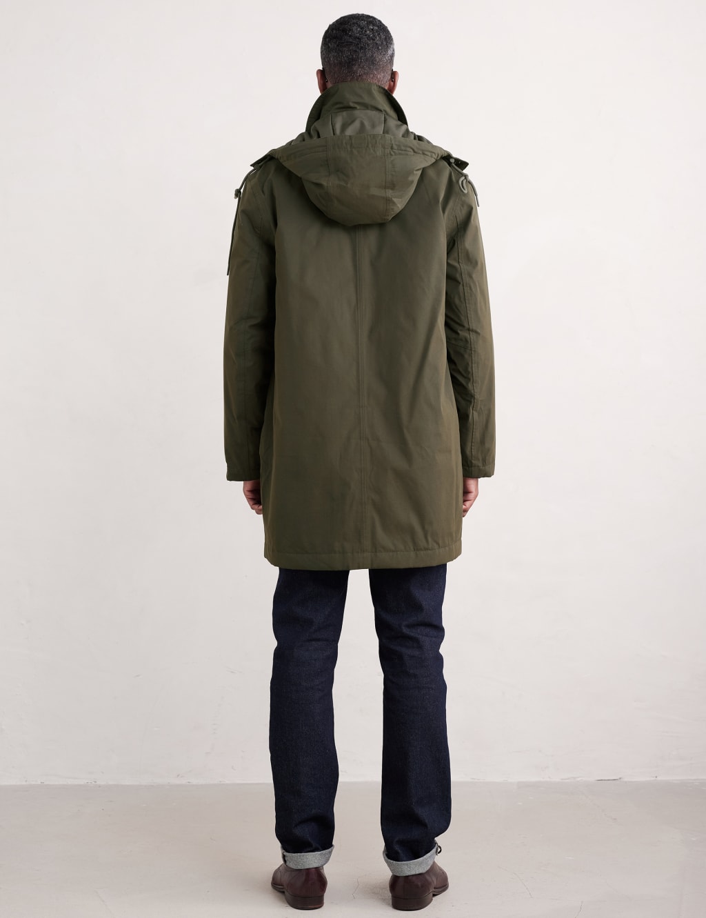Cotton Blend Hooded Mac | Seasalt Cornwall | M&S