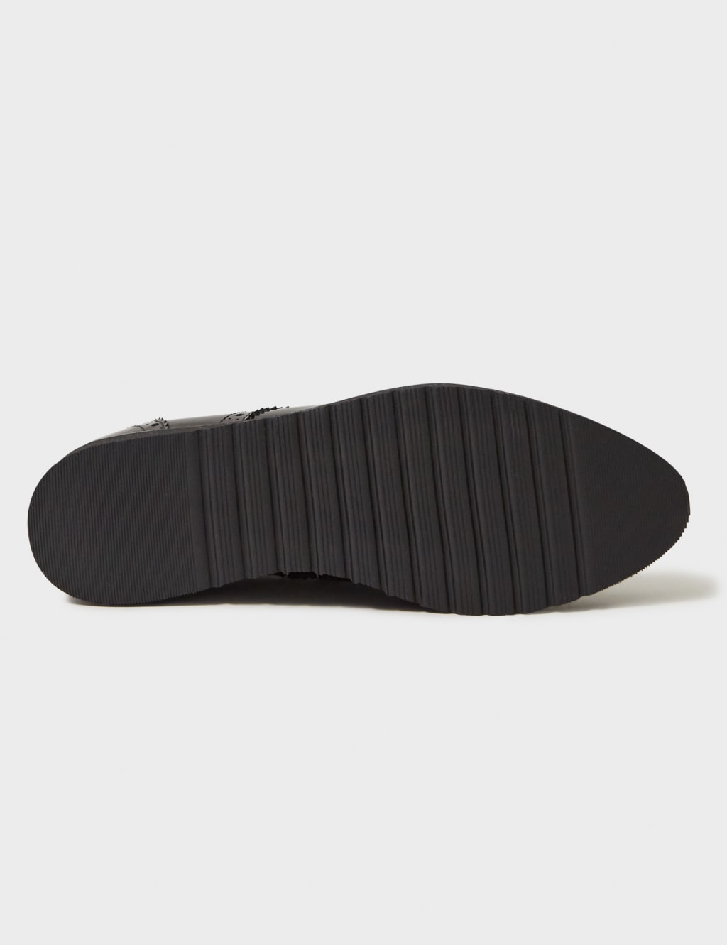 Leather Patent Flatform Brogues 4 of 4