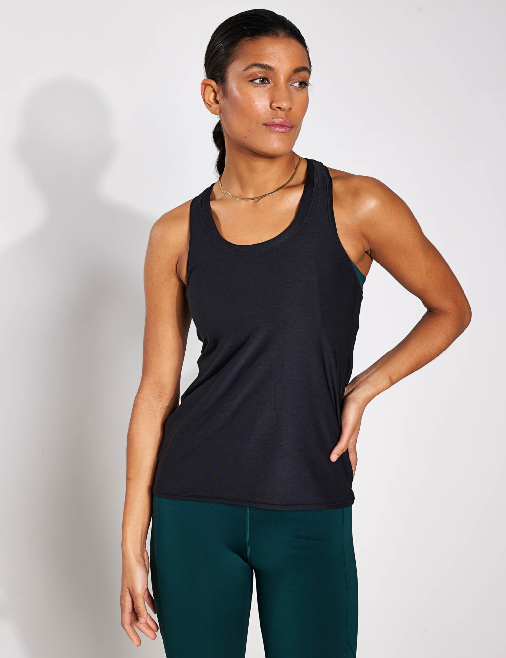 Vitality Scoop Neck Racer Back Vest Top 1 of 4