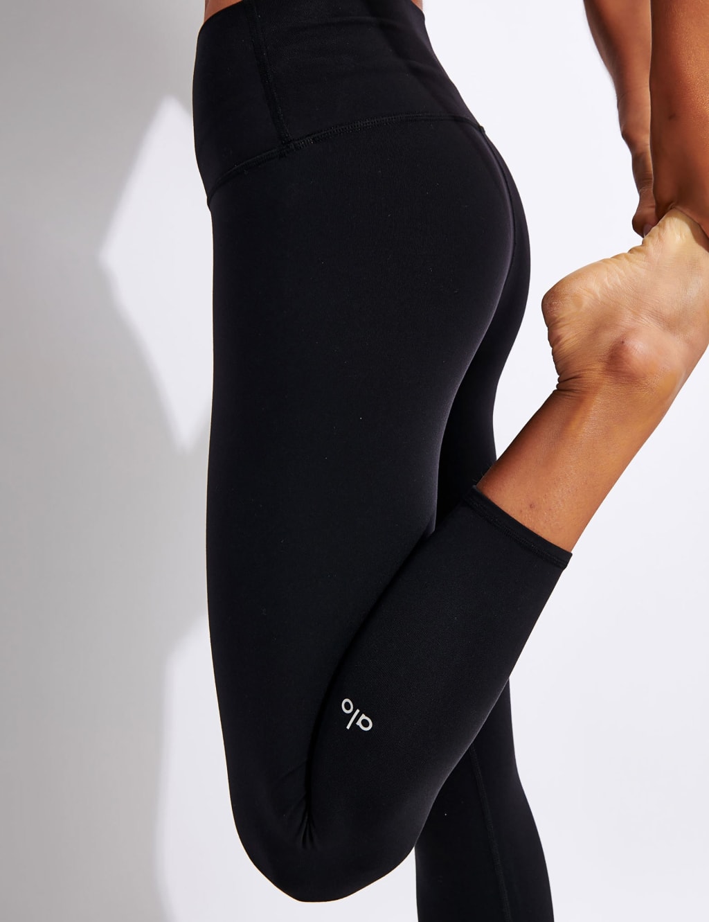 Airbrush High Waisted Cropped Leggings Alo Yoga M S