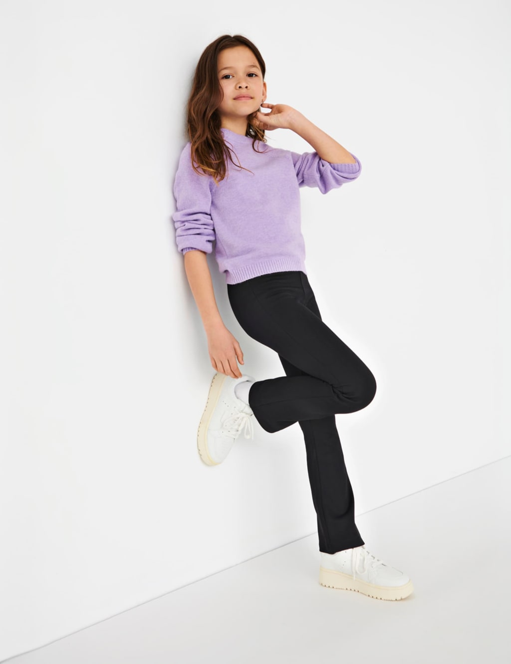 Stretch Flared Leggings (8-14 Yrs) 3 of 4