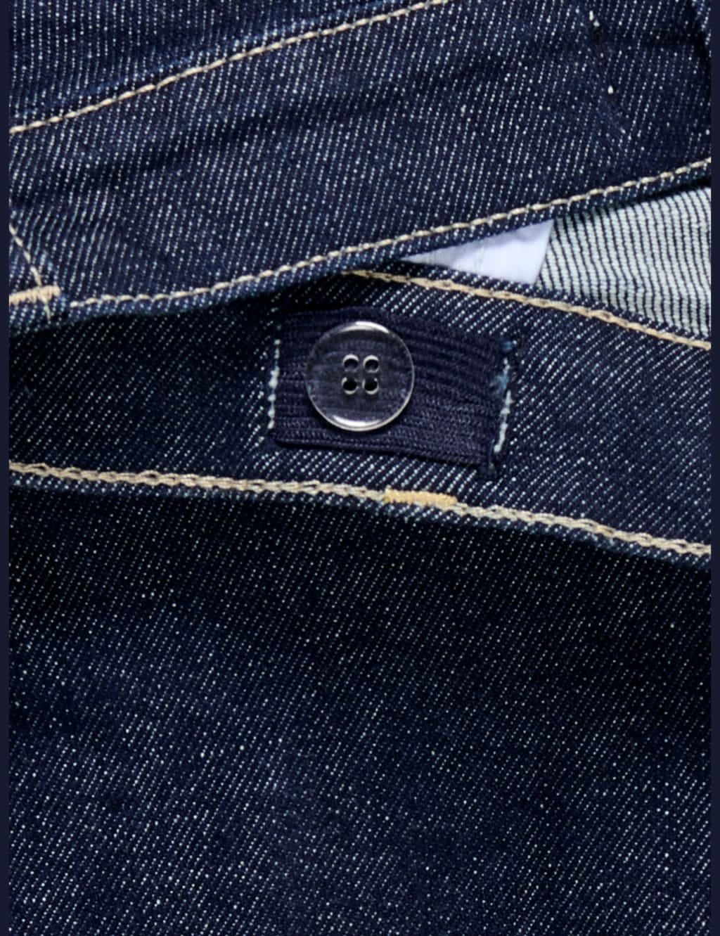 Wide Leg Fold-Up Jeans (8-14 Yrs) 3 of 4