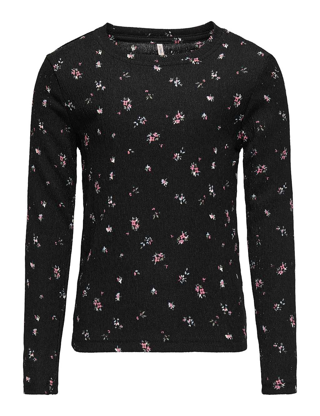 Textured Floral Long Sleeve Top (7-14 Yrs) 2 of 3