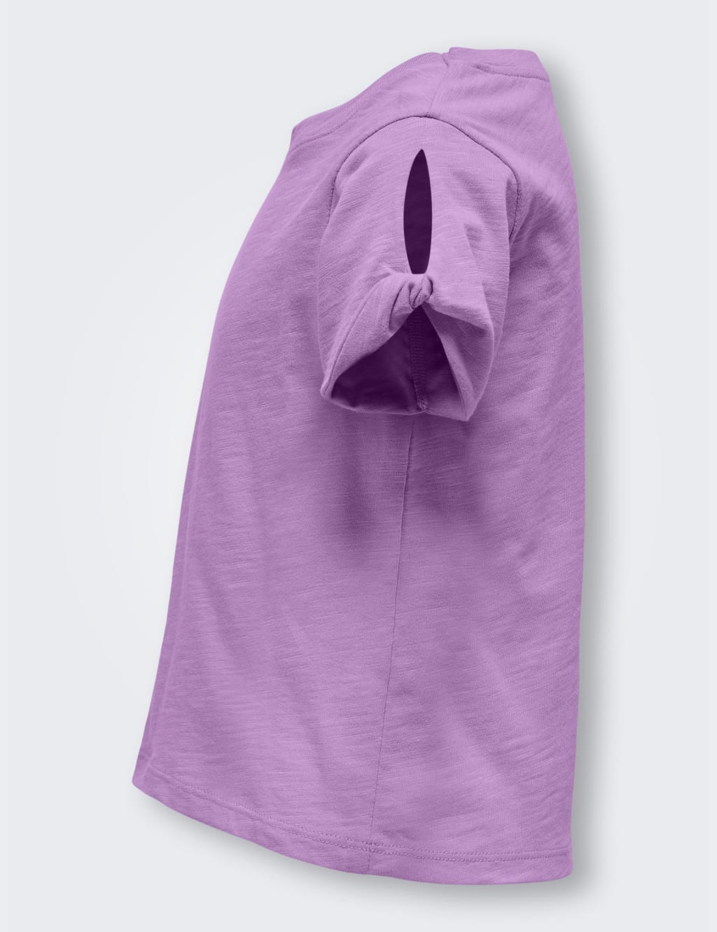 Pure Cotton Twisted Knot T-Shirt (9-14 Yrs) 2 of 3