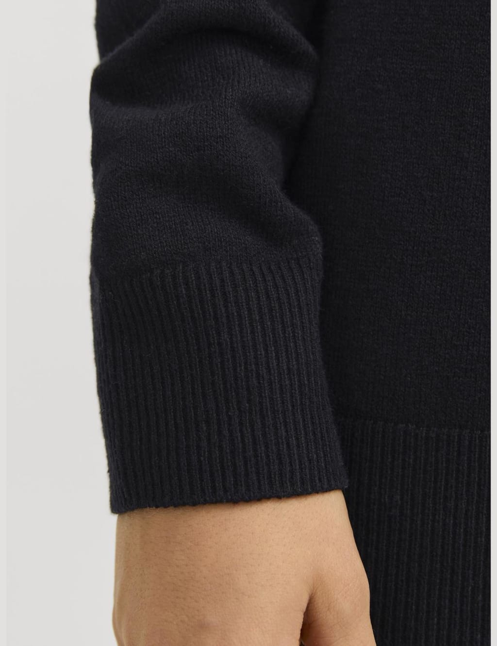 Cotton Rich Half Zip Knitted Sweatshirt (8-16 Yrs) 6 of 7