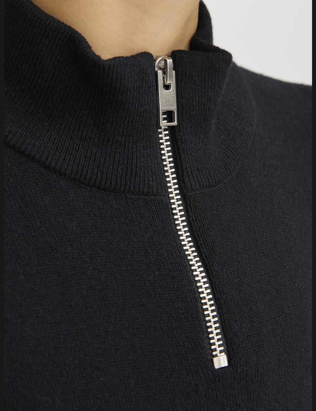 Cotton Rich Half Zip Knitted Sweatshirt (8-16 Yrs) 7 of 7
