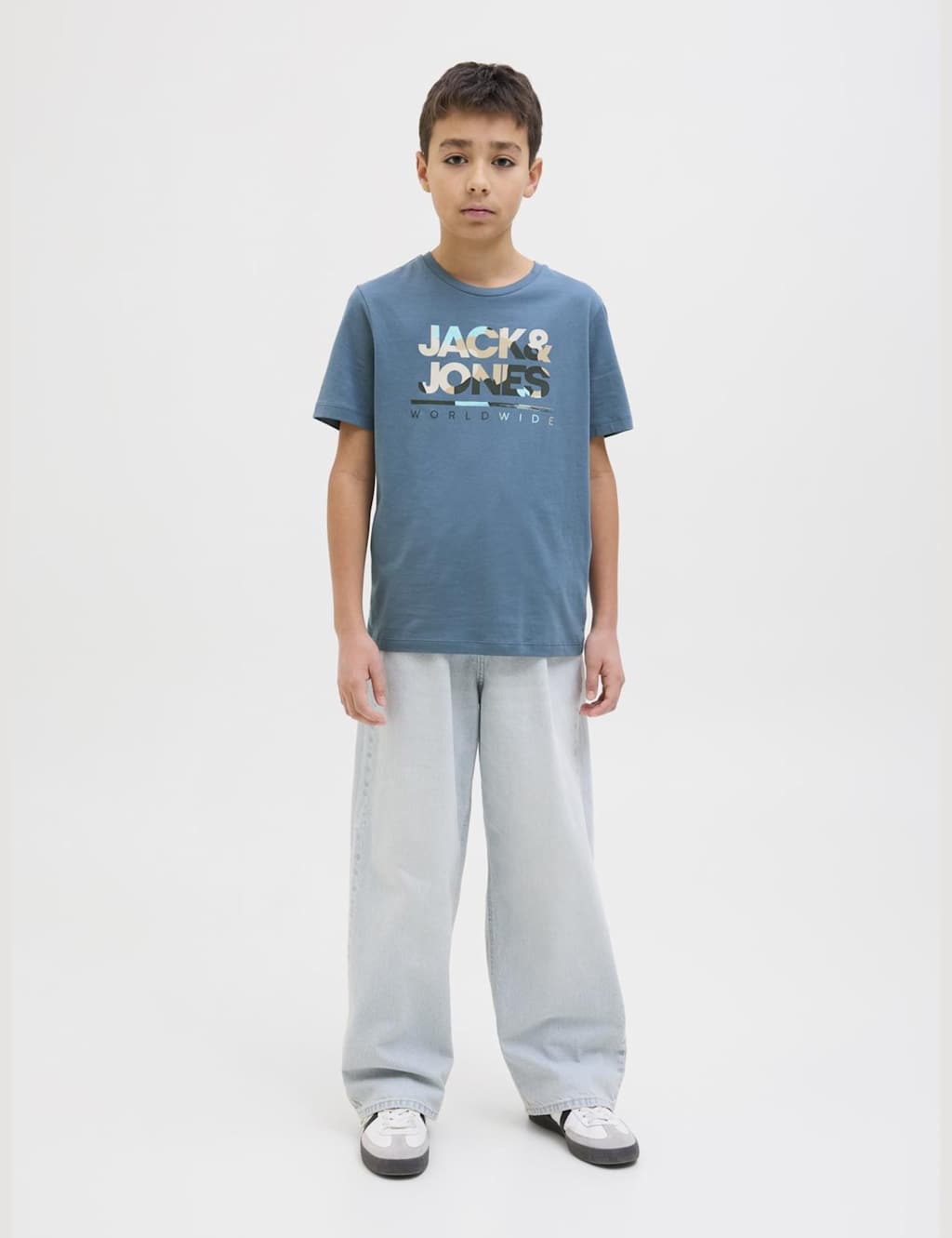 Pure Cotton Logo Graphic T-Shirt (8-16 Yrs) 3 of 7