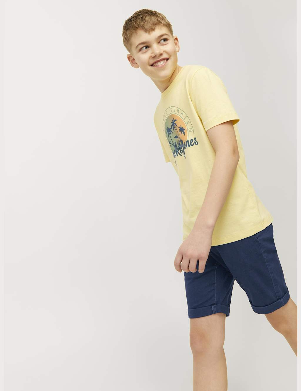 Pure Cotton Chino Shorts (8-16 Yrs) 5 of 7