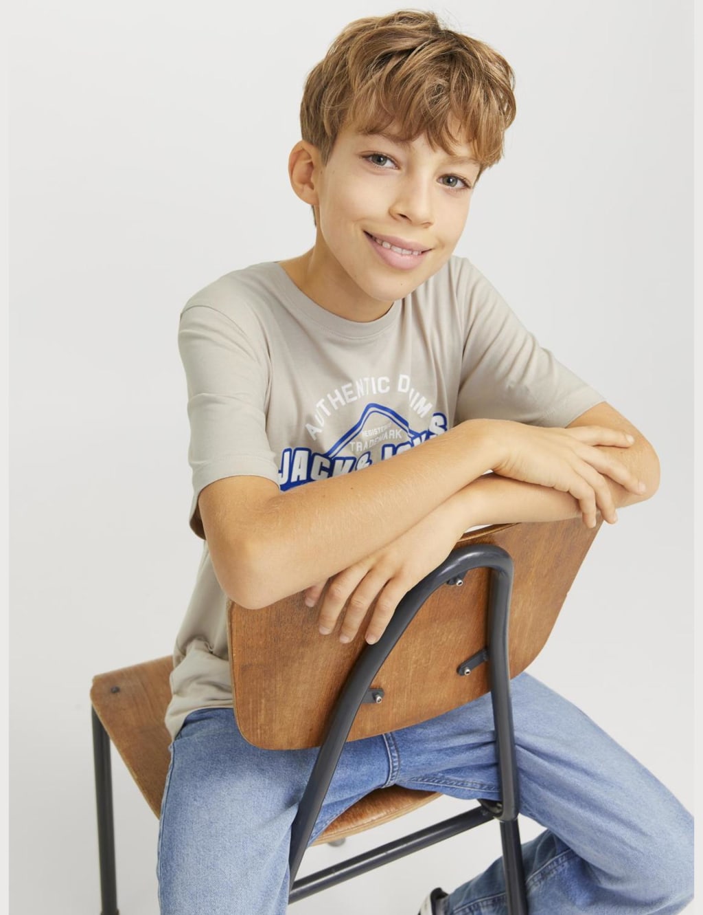 Pure Cotton Logo Print T-Shirt (8-16 Yrs) 5 of 7