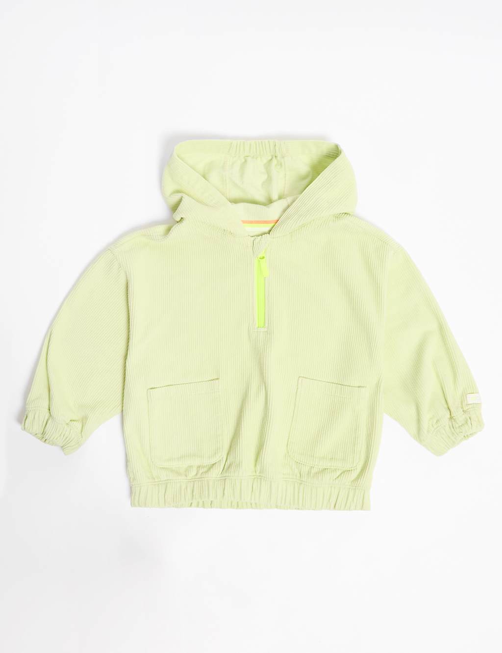 Cord Half Zip Hoodie (2-8 Yrs) 2 of 5