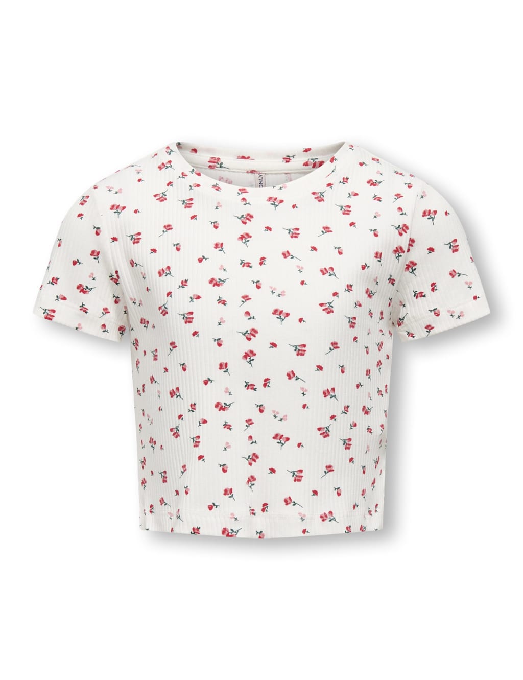 Cotton Rich Floral Cropped Top (7-14 Yrs) 2 of 4