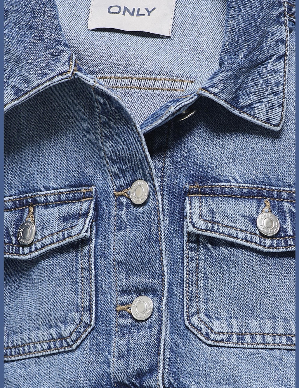 Denim Cropped Jacket (8-14 Yrs) 3 of 3