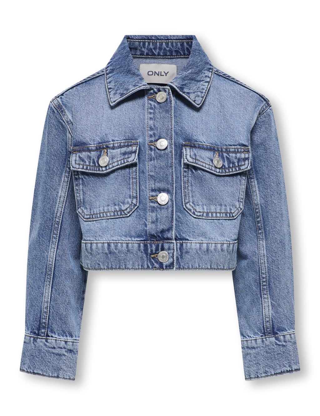 Denim Cropped Jacket (8-14 Yrs) 2 of 3