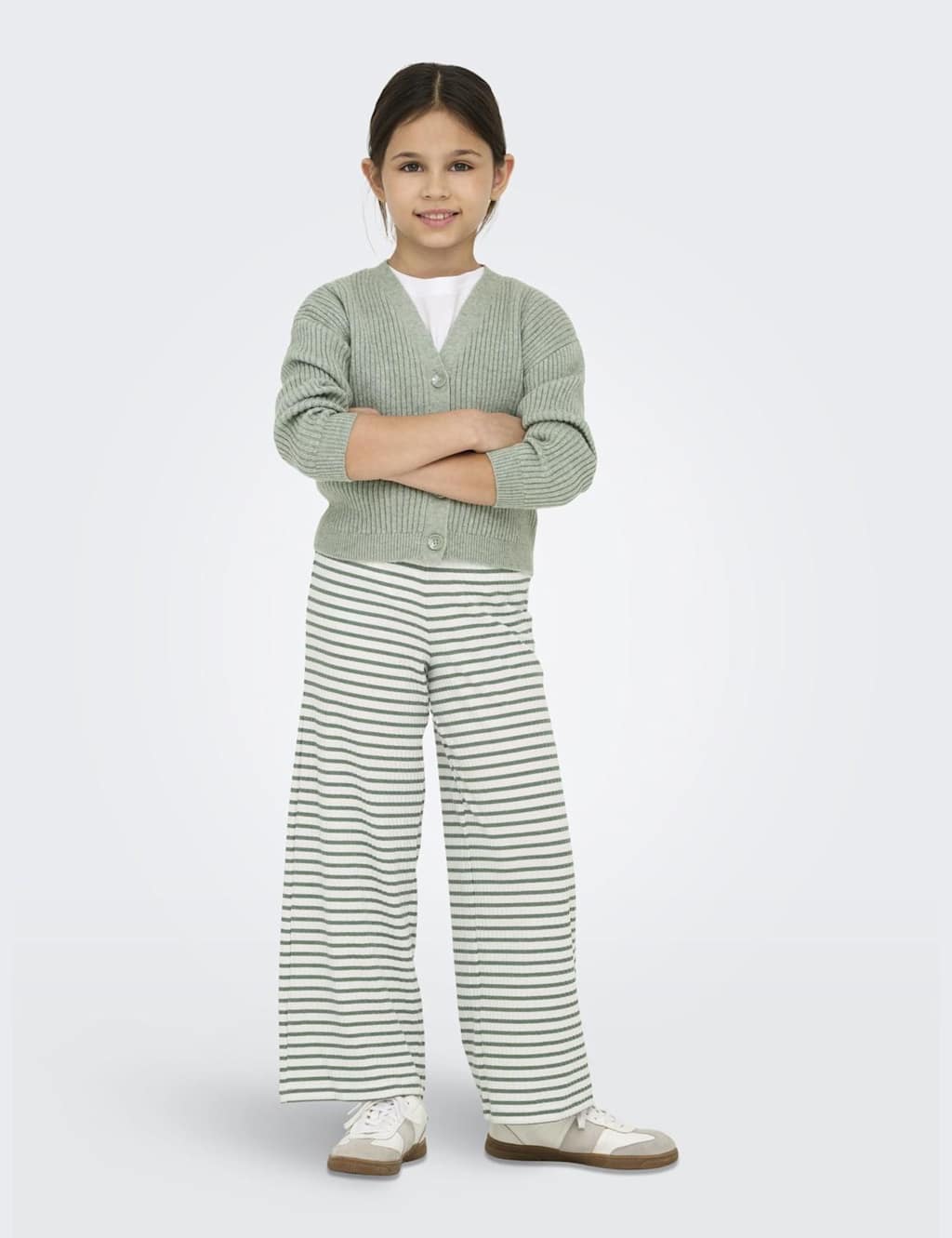 Relaxed Striped Trousers (8-14 Yrs) 1 of 6