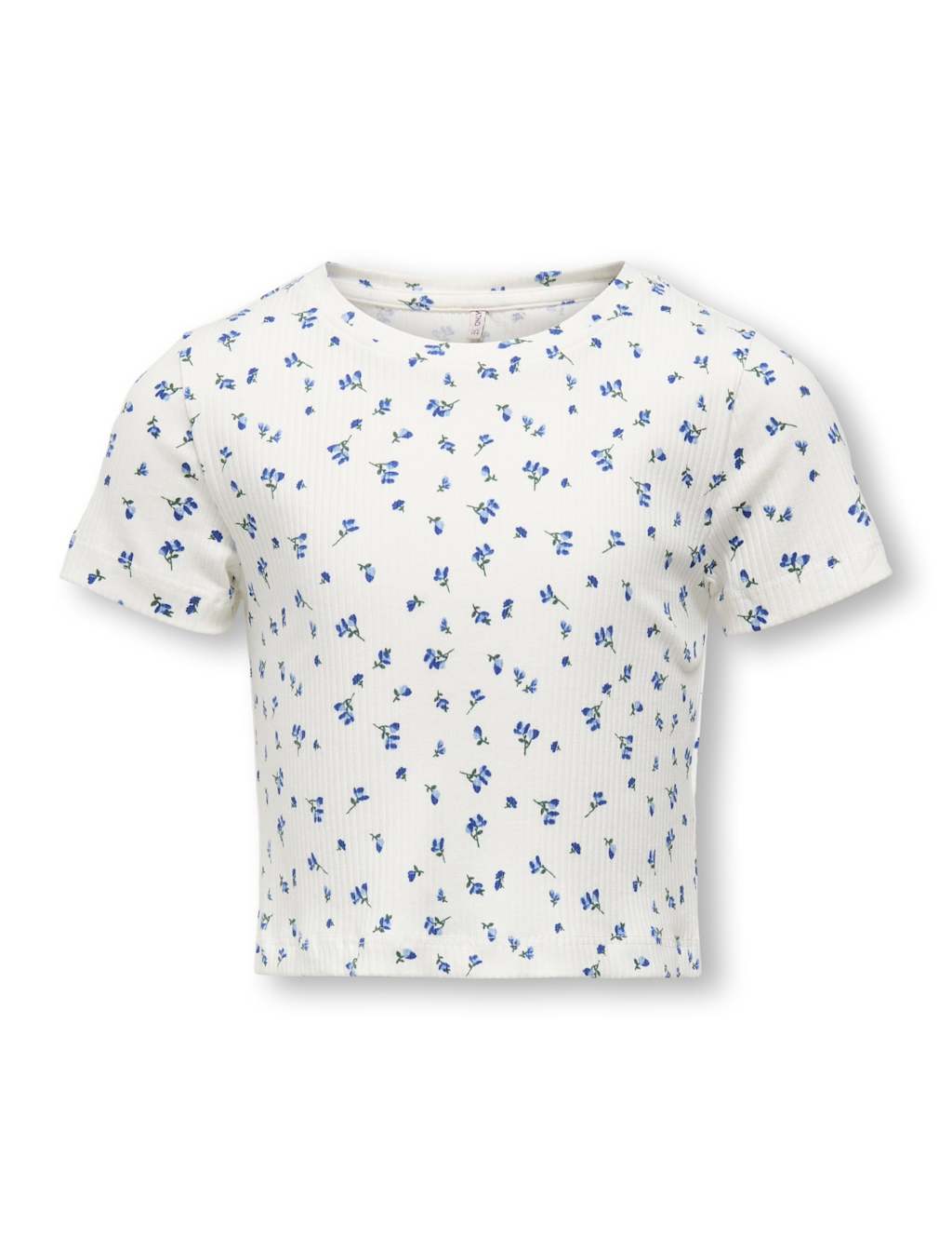 Cotton Rich Floral Cropped Top (7-14 Yrs) 2 of 5