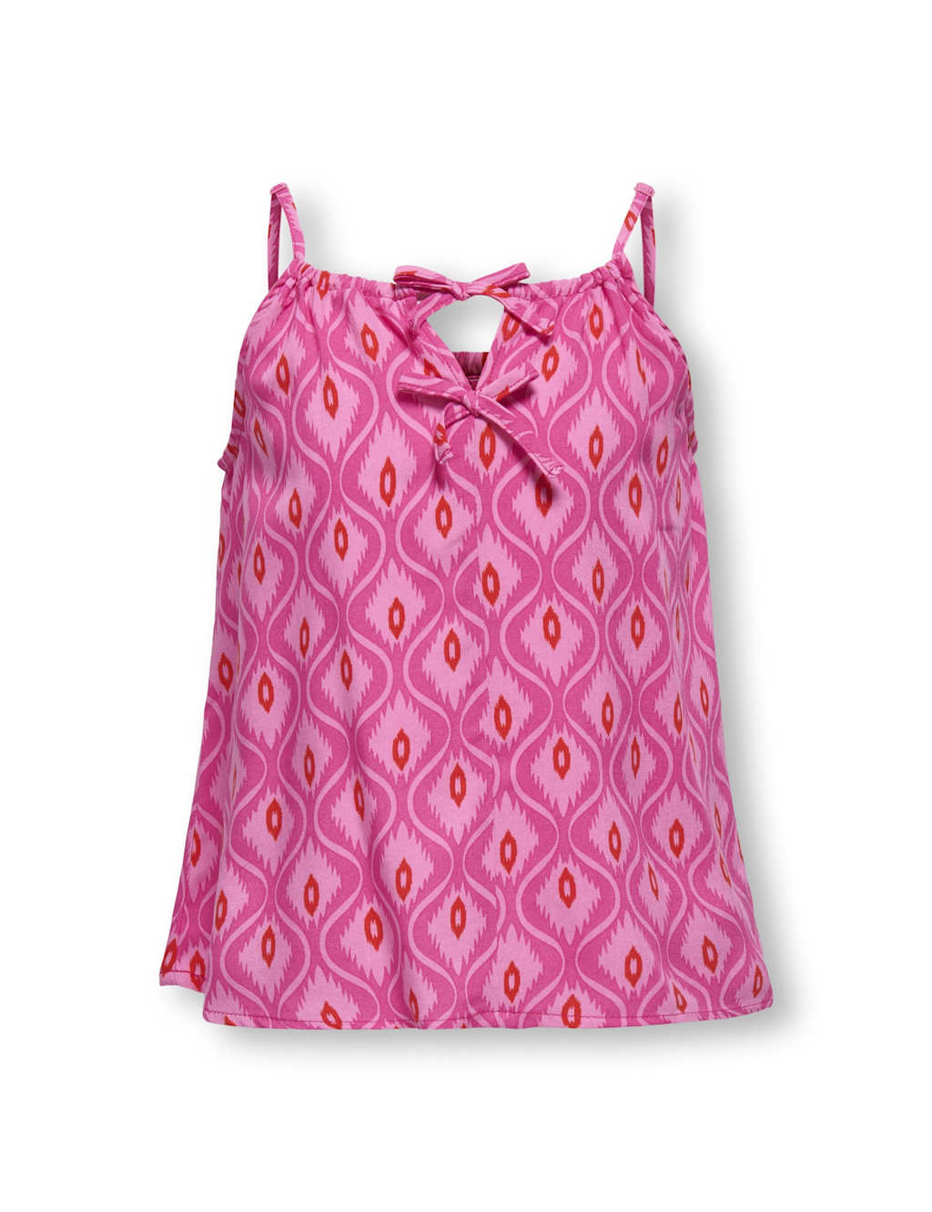 Printed Bow Detail Top (8-14 Yrs) 2 of 4