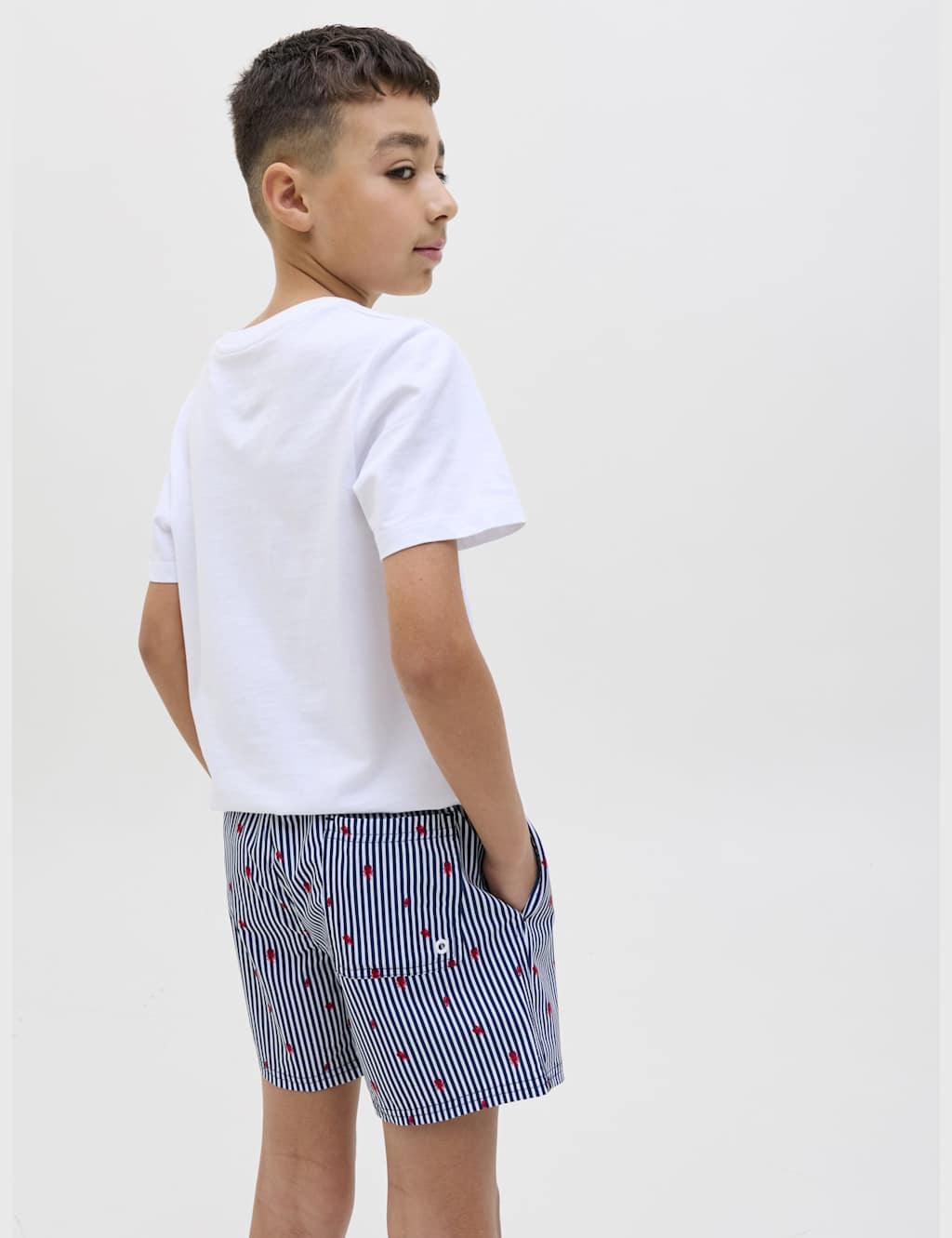 Striped Swim Shorts (8-16 Yrs) 5 of 7