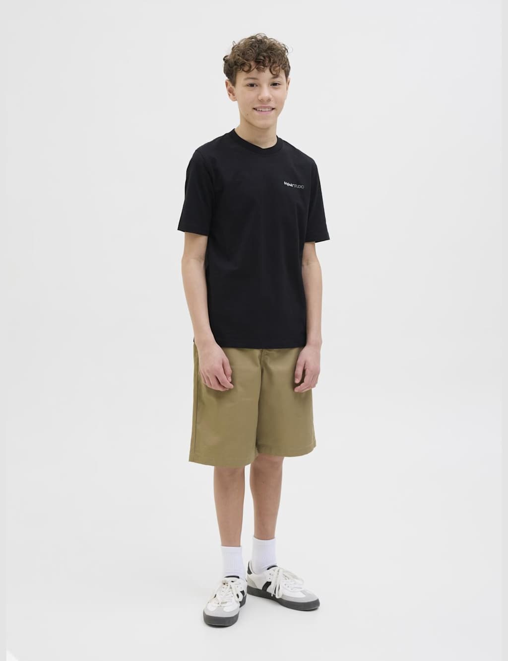 Cotton Blend Chino Shorts (8-16 Yrs) 3 of 7