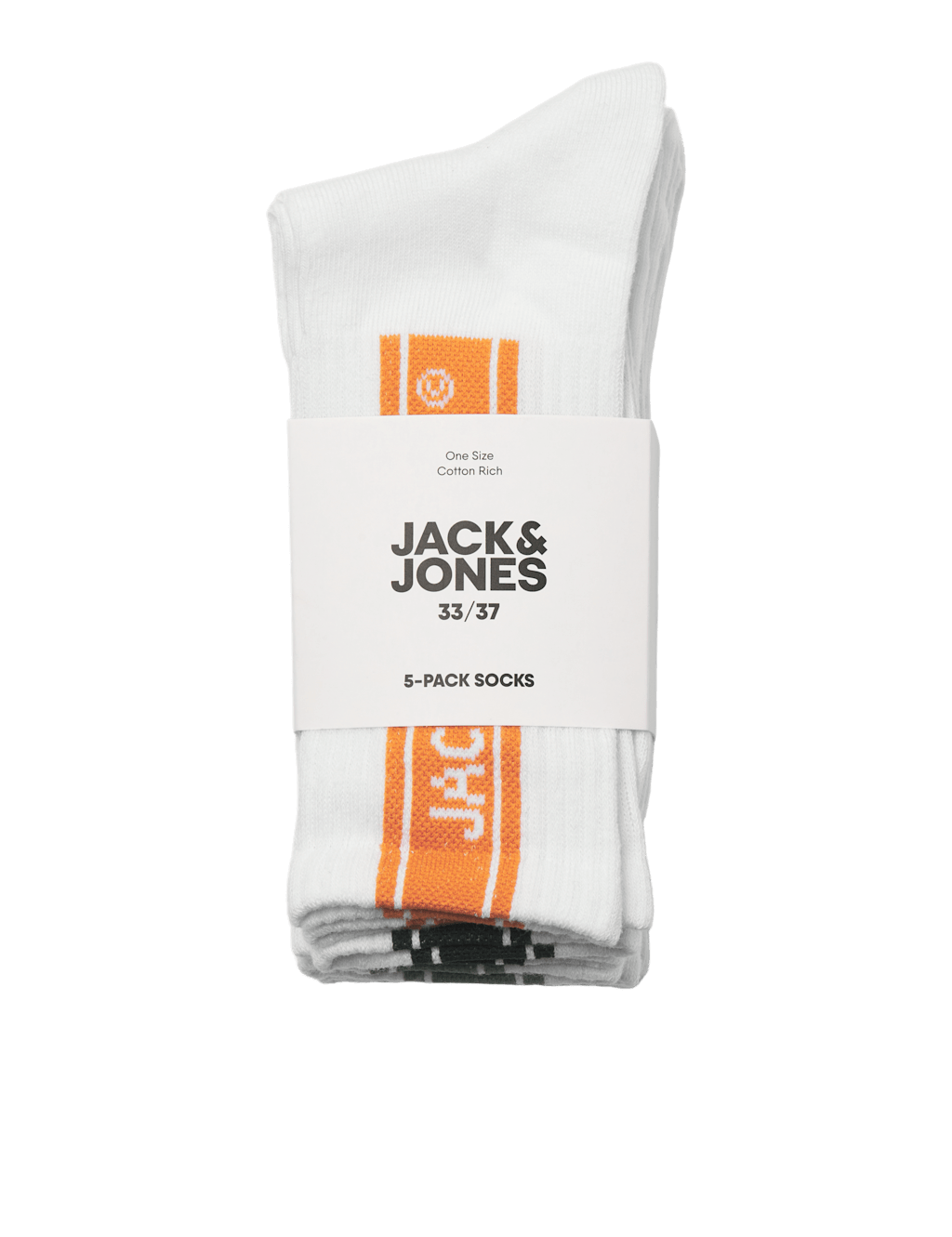 5pk Cotton Rich Socks (1 Small - 9 Small) 7 of 7
