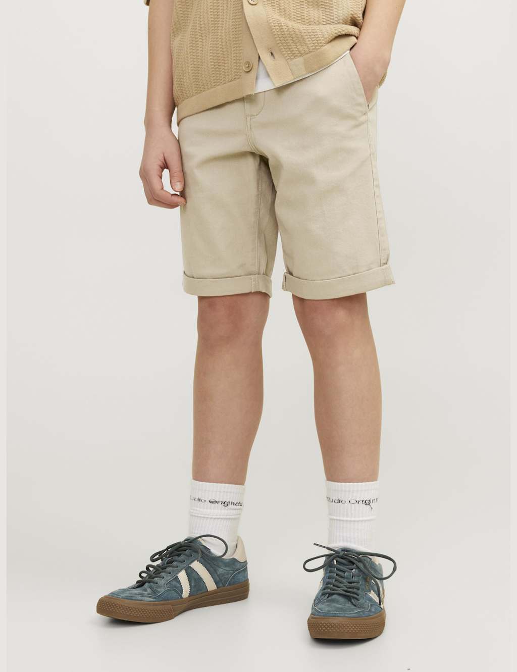 Pure Cotton Chino Shorts (8-16 Yrs) 5 of 7