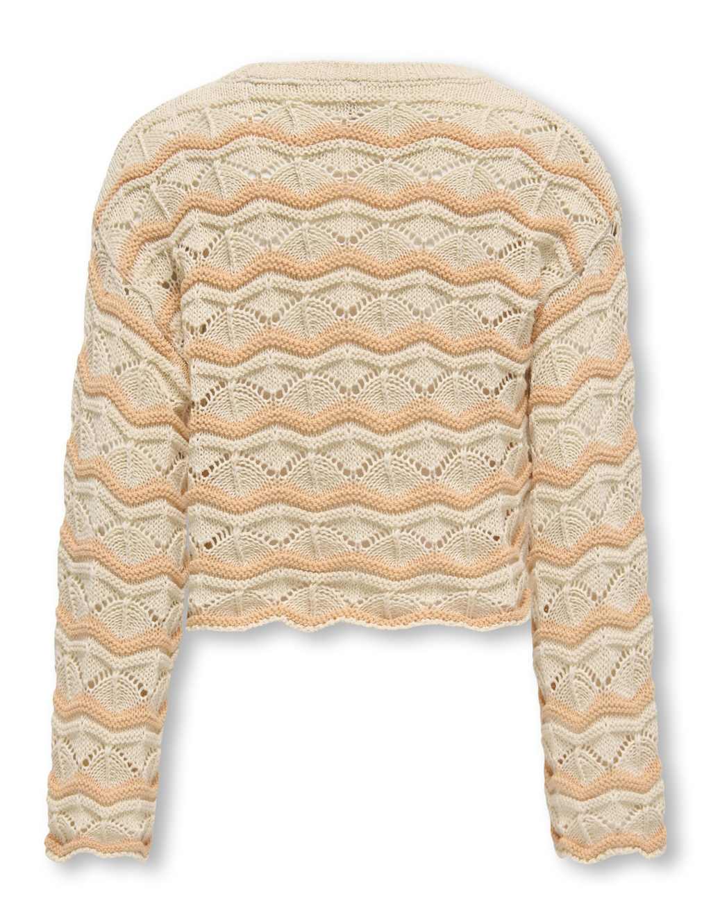 Cotton Blend Patterned Knitted Jumper (7-14 Yrs) 5 of 6
