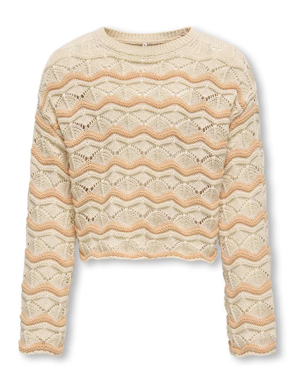Cotton Blend Patterned Knitted Jumper (7-14 Yrs) 2 of 6