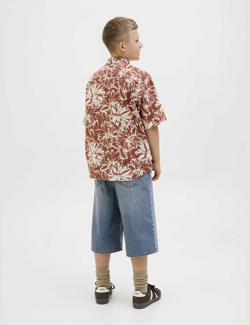 Pure Cotton Patterned Shirt (8-16 Yrs) 4 of 7
