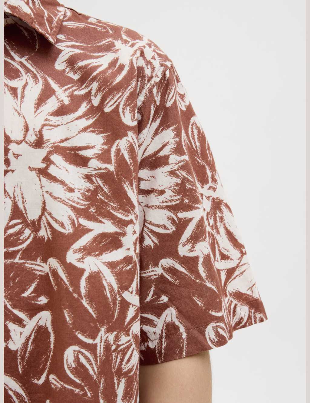 Pure Cotton Patterned Shirt (8-16 Yrs) 7 of 7