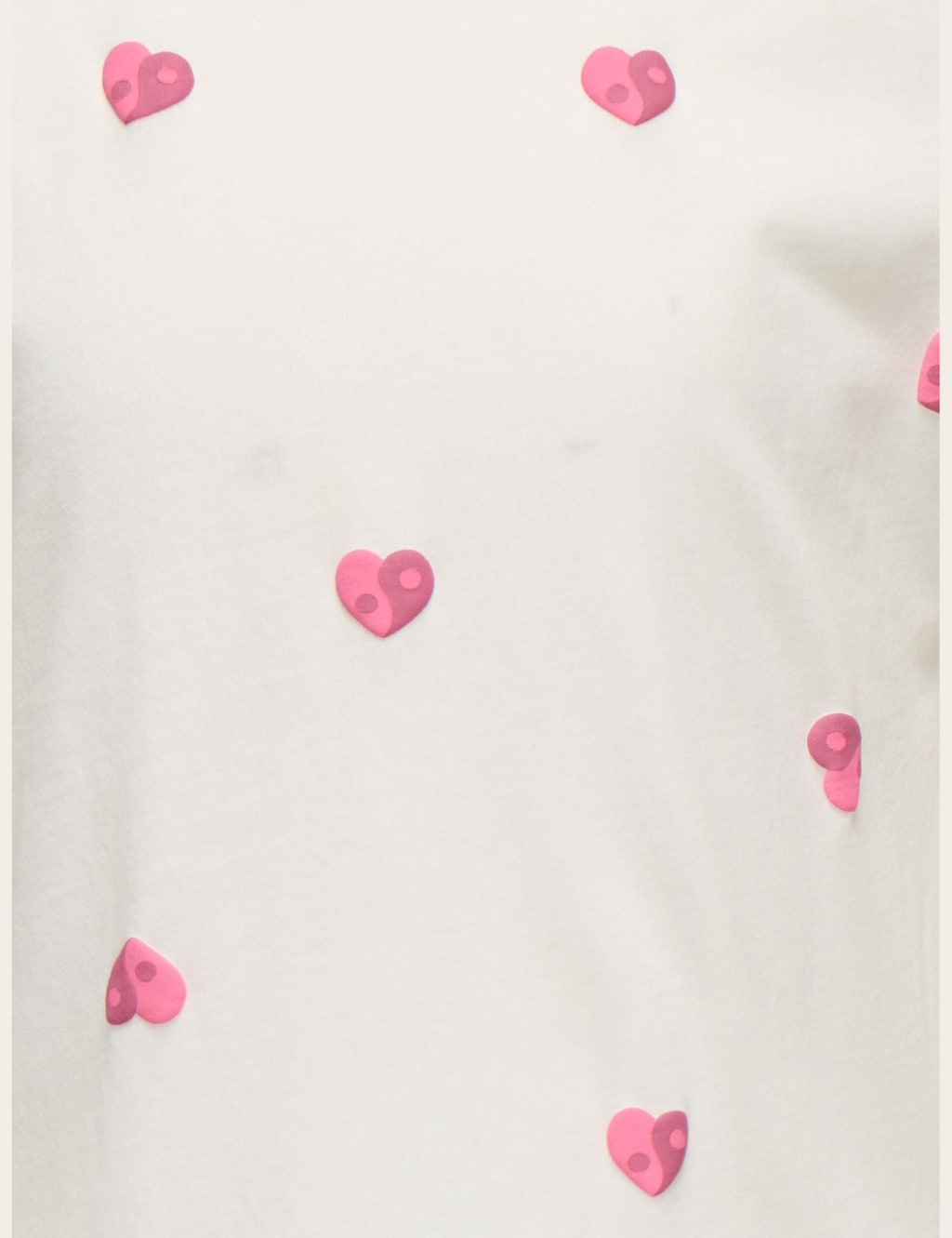 Pure Cotton Hearts Embroidered T-Shirt (7-14 Yrs) 5 of 5