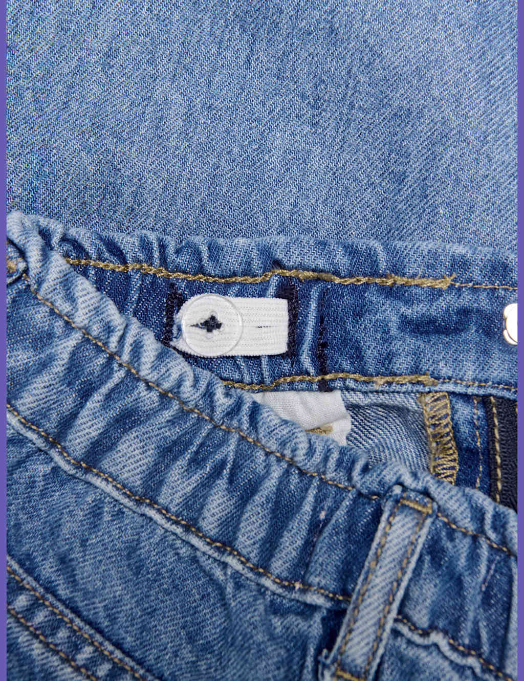 Pure Cotton Wide Leg Denim Shorts (8-14 Yrs) 4 of 4