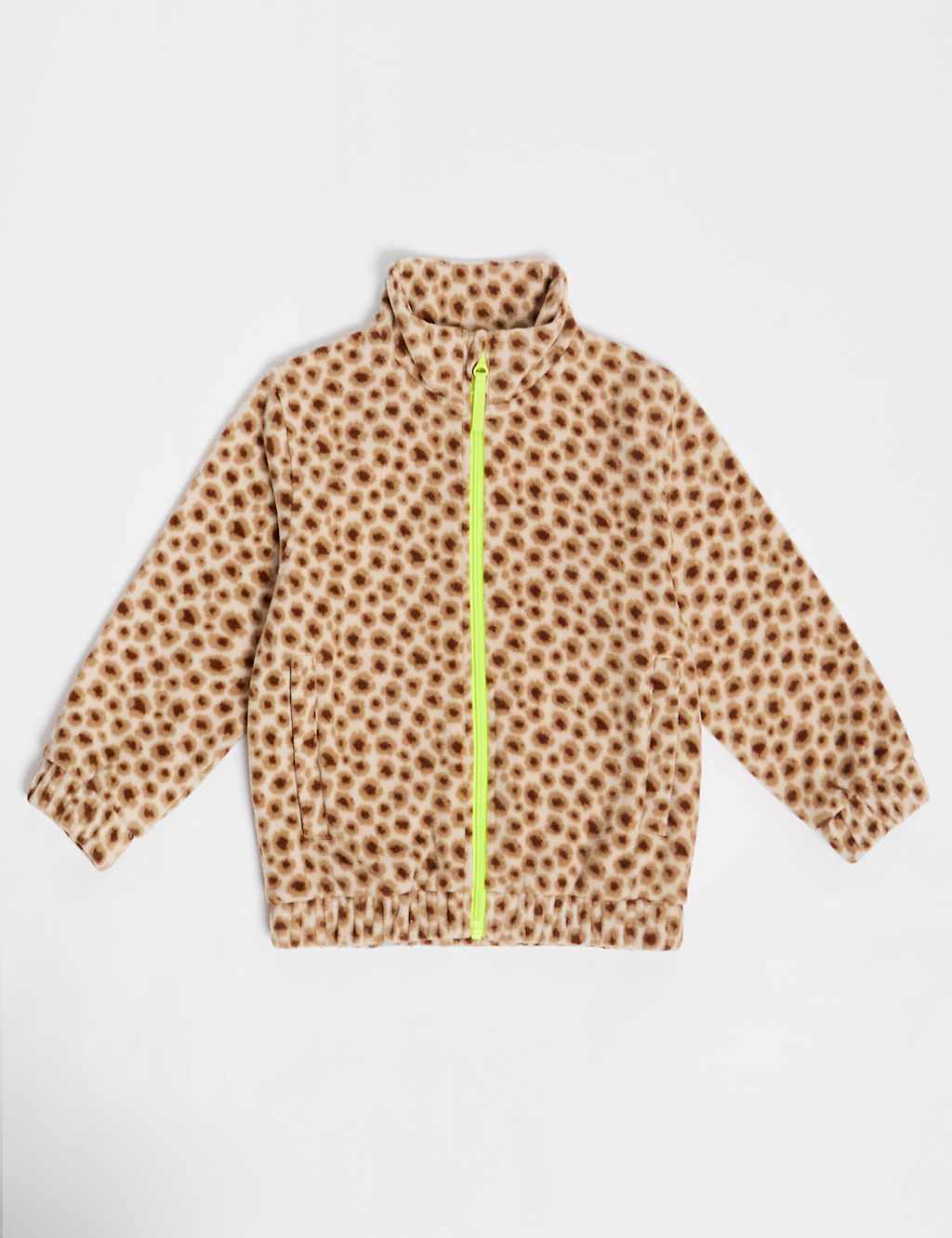 Fleece Printed Hooded Jacket (2-8 Yrs) 2 of 5