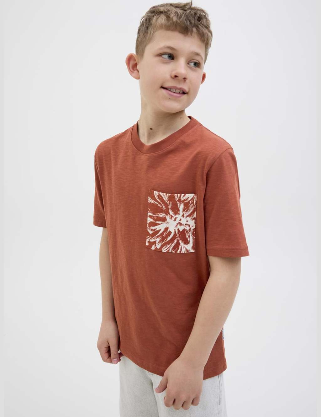 Pure Cotton Printed T-Shirt (8-14 Yrs) 5 of 7